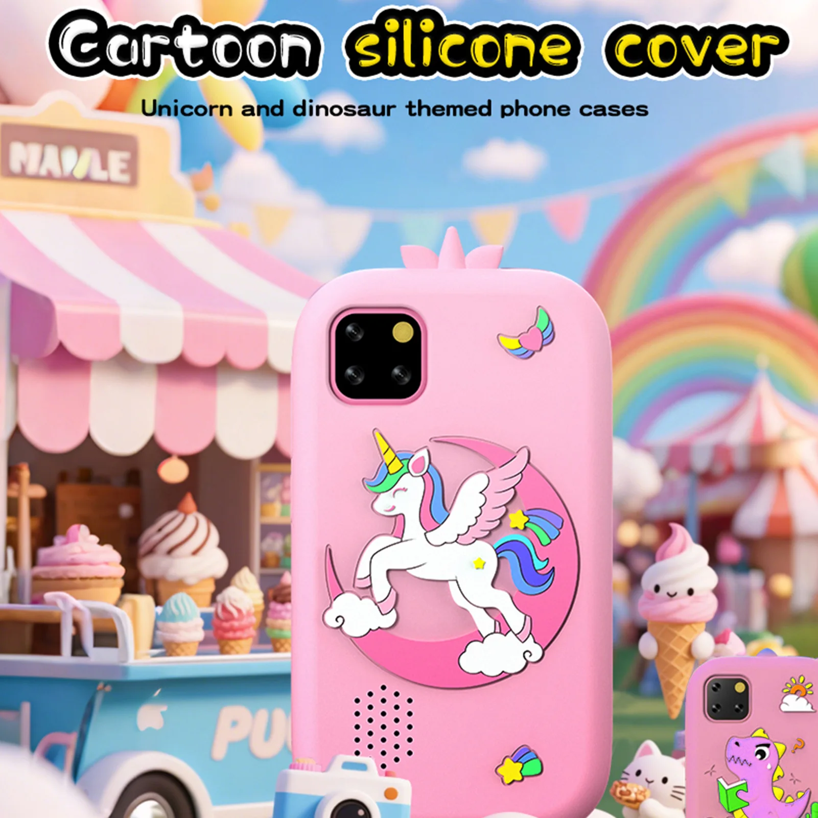 

2.8-Inch Touchscreen Kids Smart Phone with Games Camera MP3/MP4 Player Built-in 32GB Memory Kids Smartphone Toys Kids MP3 Player