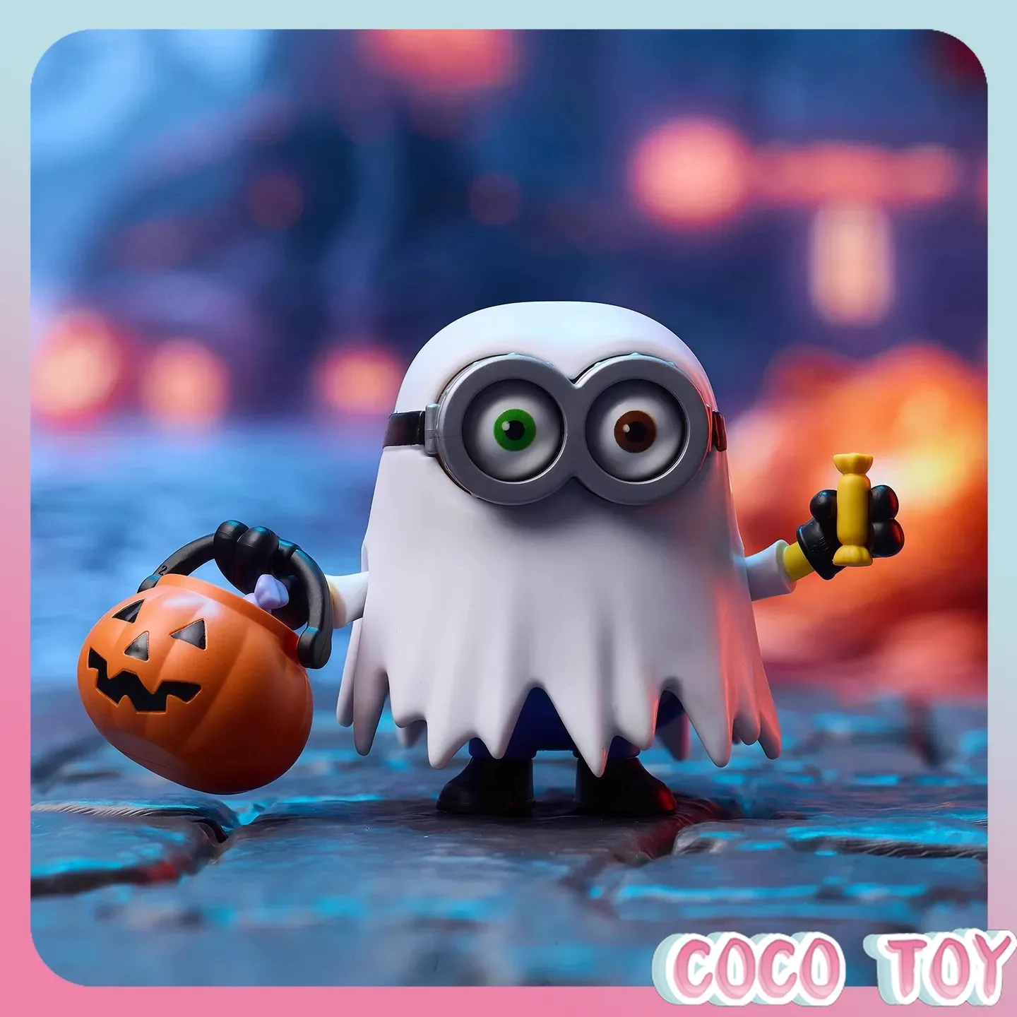 

Blokees Minions Mokoo Cool Edition Vol 3 Halloween Spooky Night Blind Box Model Kit Authentic Collectible Birthday Gift In Stock