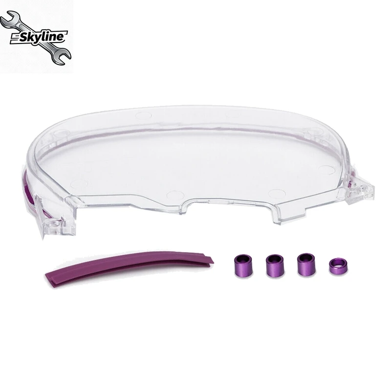 Clear Cam Gear Timing Belt Cover Turbo Cam Pulley for 4G63 Engine EVO 4 5 6 7 8