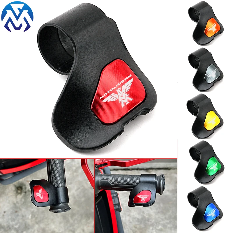 Guiador Grip Clip para Moto Morini, Super Scrambler Corsaro ZZ, Motocicleta Labor Saver Acessórios, Moto Morini XCape 650 X, Seiemmezzo STR SCR