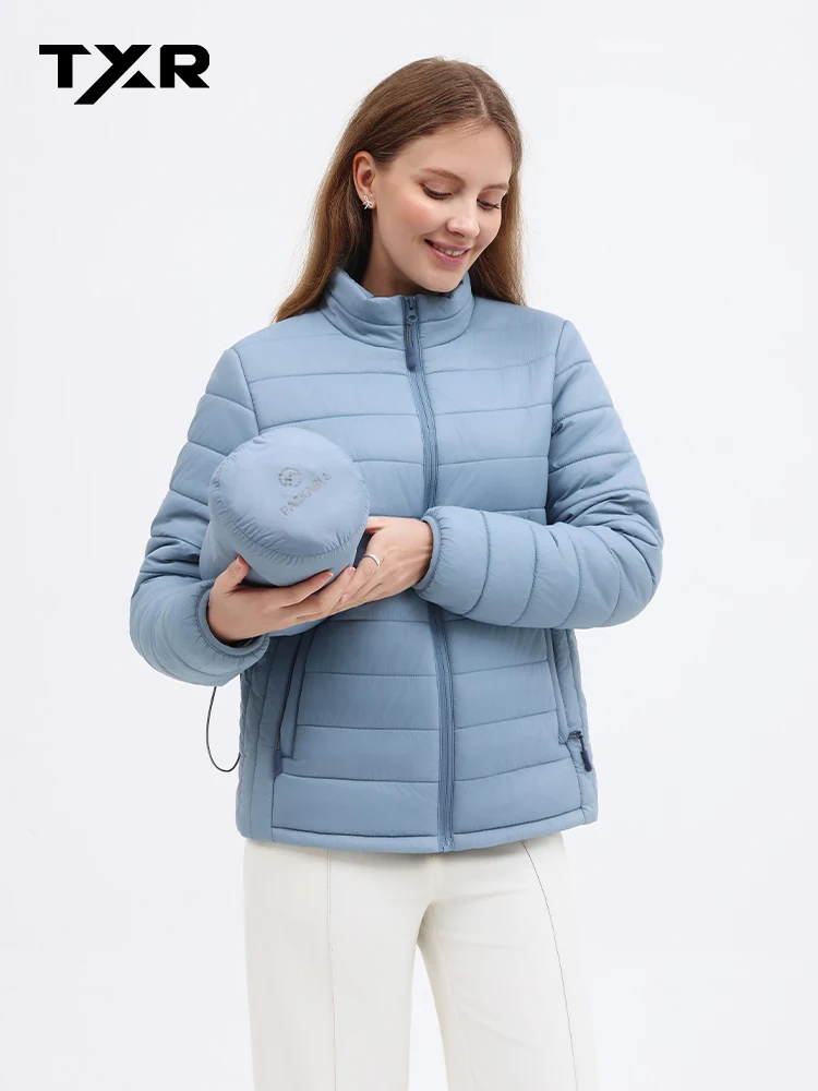 

Легкое хлопковое пальто TXR для весны, осени и зимы: тепло, удобство, комфорт и портативность, с сумкой для переноски