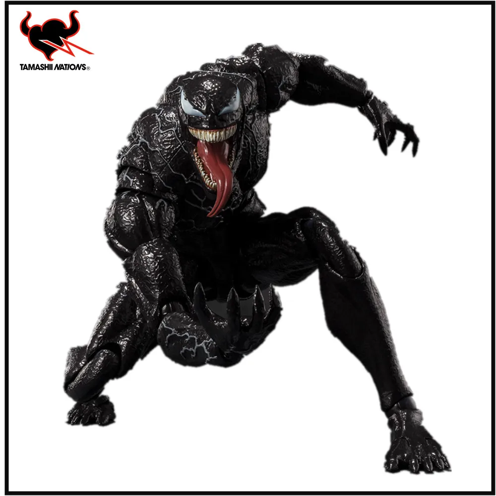 Anime Figure Bandai S.H.Figuarts Venom Venom: The Last Dance SHF PVC Action Figurine SHF Collector Toys Model Doll Gifts