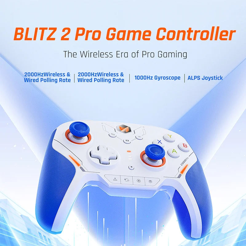 BIGBIG WON Blitz 2 Pro Wireless Controller 2000Hz return rate APEX somatosensory Controllers Support PC / NS for Myth Wukong