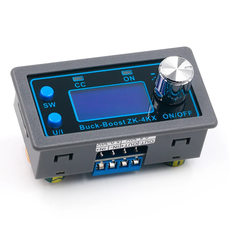 CNC DC DC Buck Boost Converter CC CV 0.5-30V 4A Power Module Adjustable Regulated power supply For Solar Battery Charging