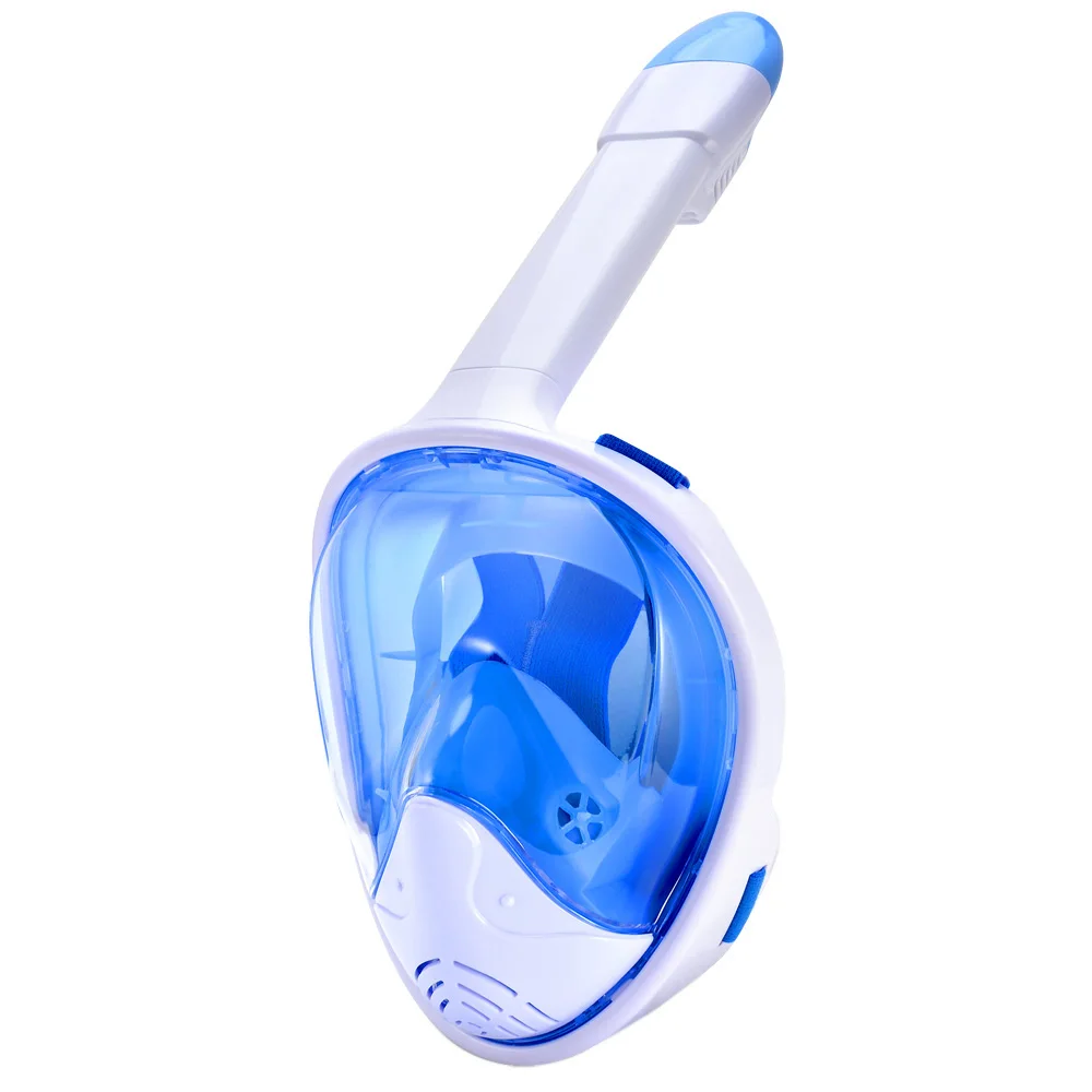 Unterwasser Schnorcheln Vollgesichts Kinder Schwimmmaske Set Tauchen Atemschutzmasken Antibeschlag Sichere Atmung für Kinder Erwachsene – Detail 13