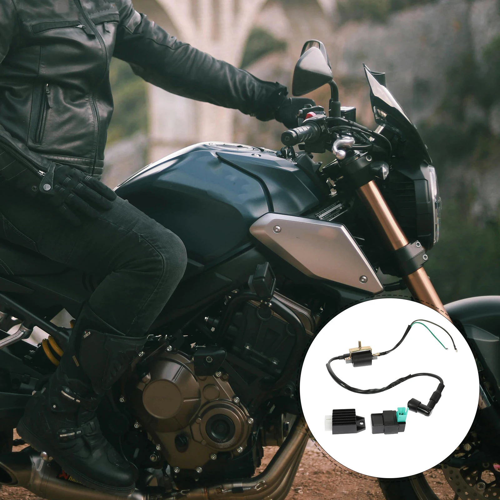 

Motorcycle Electrical Accessories High-Quality Rectifier Voltage Stabilizer Regulator Replacement Underbone Bike Parts