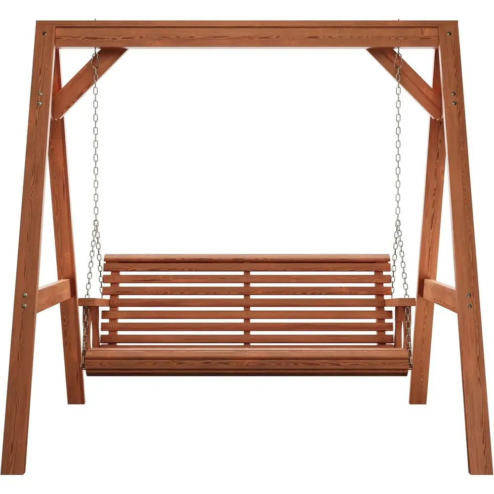 

Уличные качели длиной 1,2 м с А-образной стойкой для веранды, патио, двора или сада