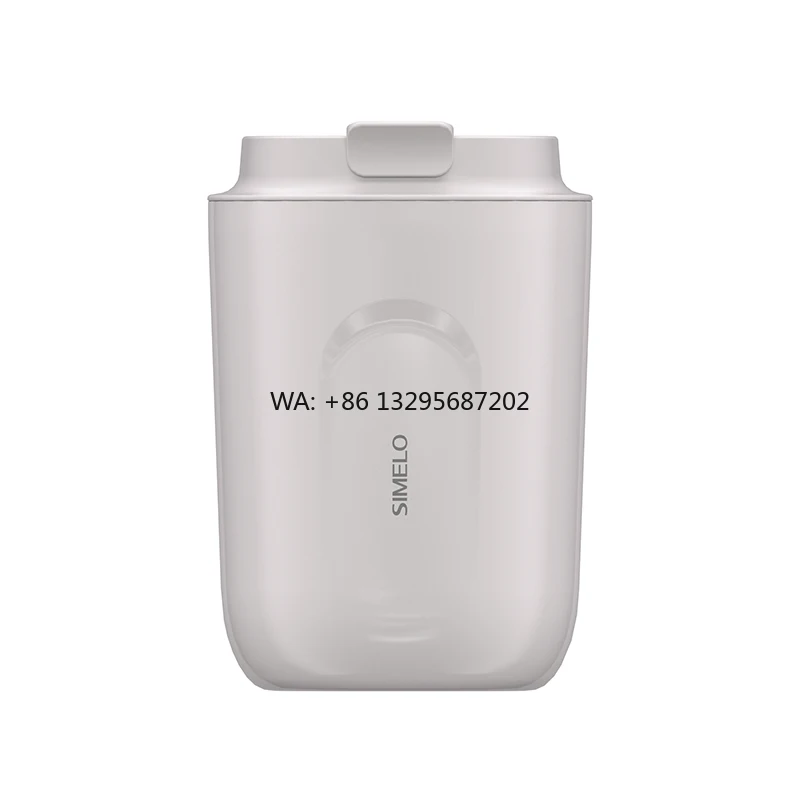 

SIMELO Кофейная вакуумная чашка 380 мл Чашка для горячего кофе Изолированная чашка Кофейная кружка из нержавеющей стали