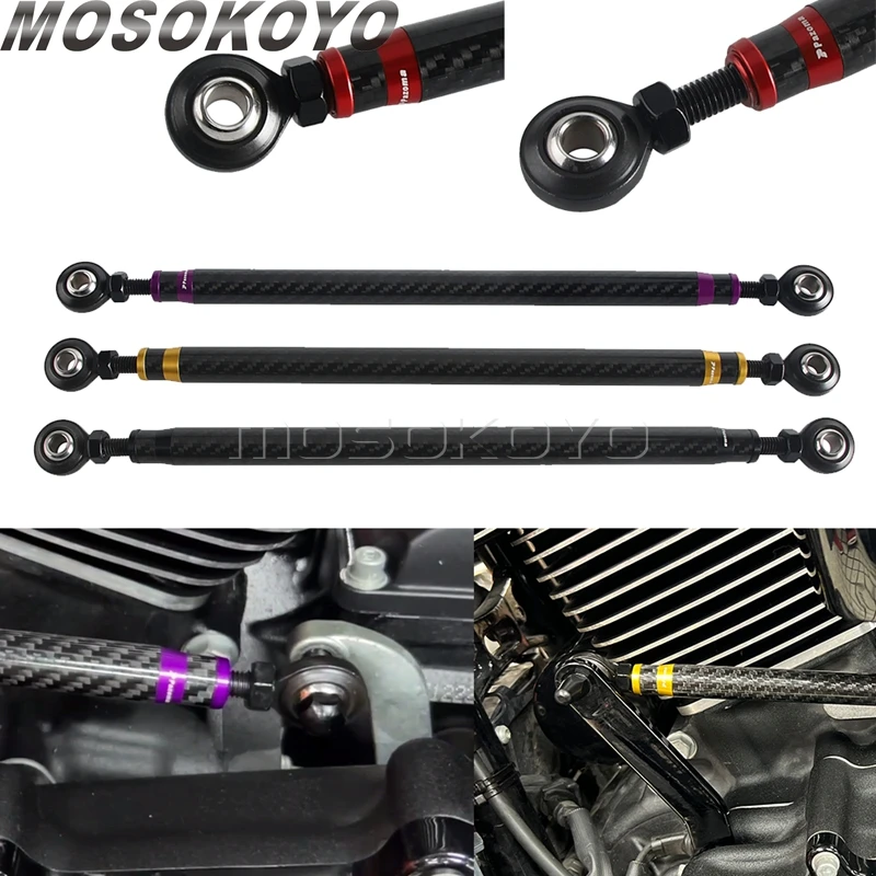 

Shifter Rod Shift Linkage For Harley Softail Fat Bob Boy Breakout Road King Street Road Glide Special FLTRXS Ultra FLTRU FLTRK