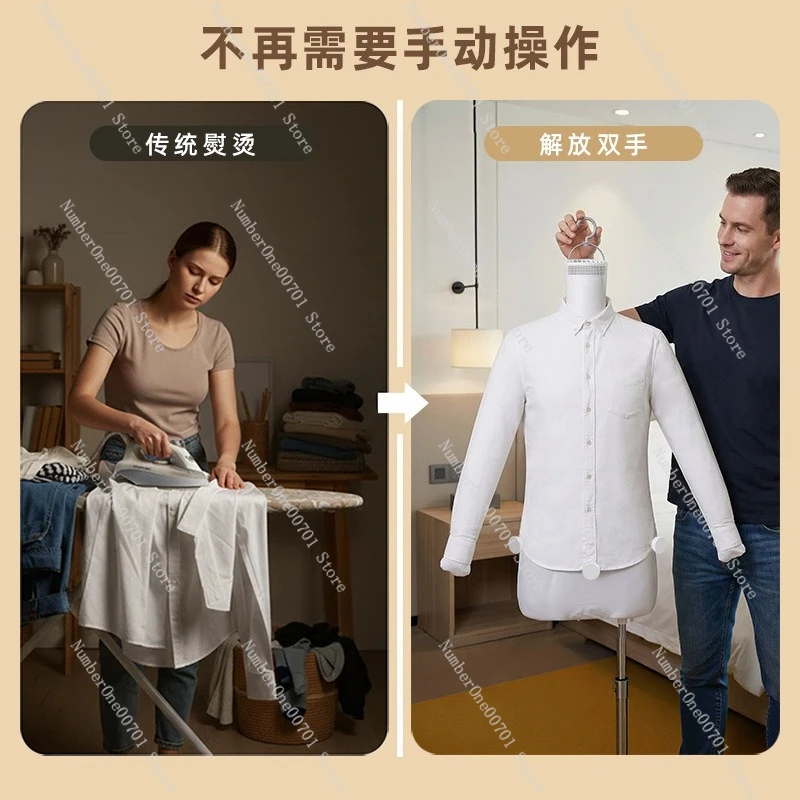 Portable 3-in-1 Garment Steamer, Automatic Ironing & Wrinkle Remover,  Clothes Dryer for Home & Travel