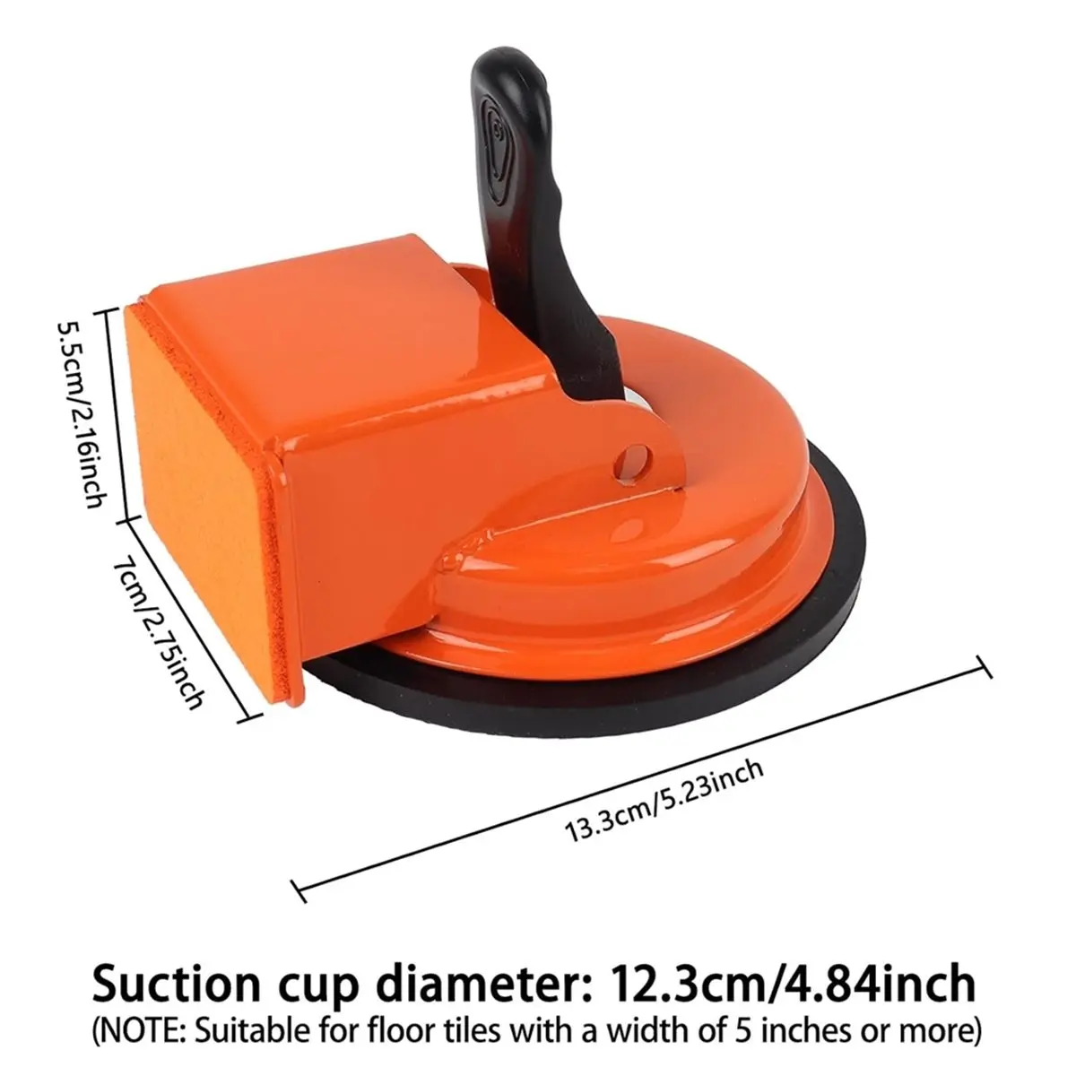 DT81 Heavy Duty Floor Gaps Fixer Tool,Plank Grabber with Suction Cup,Flooring Gaps Repair Tool for Wood,Vinyl,Flooring Tools
