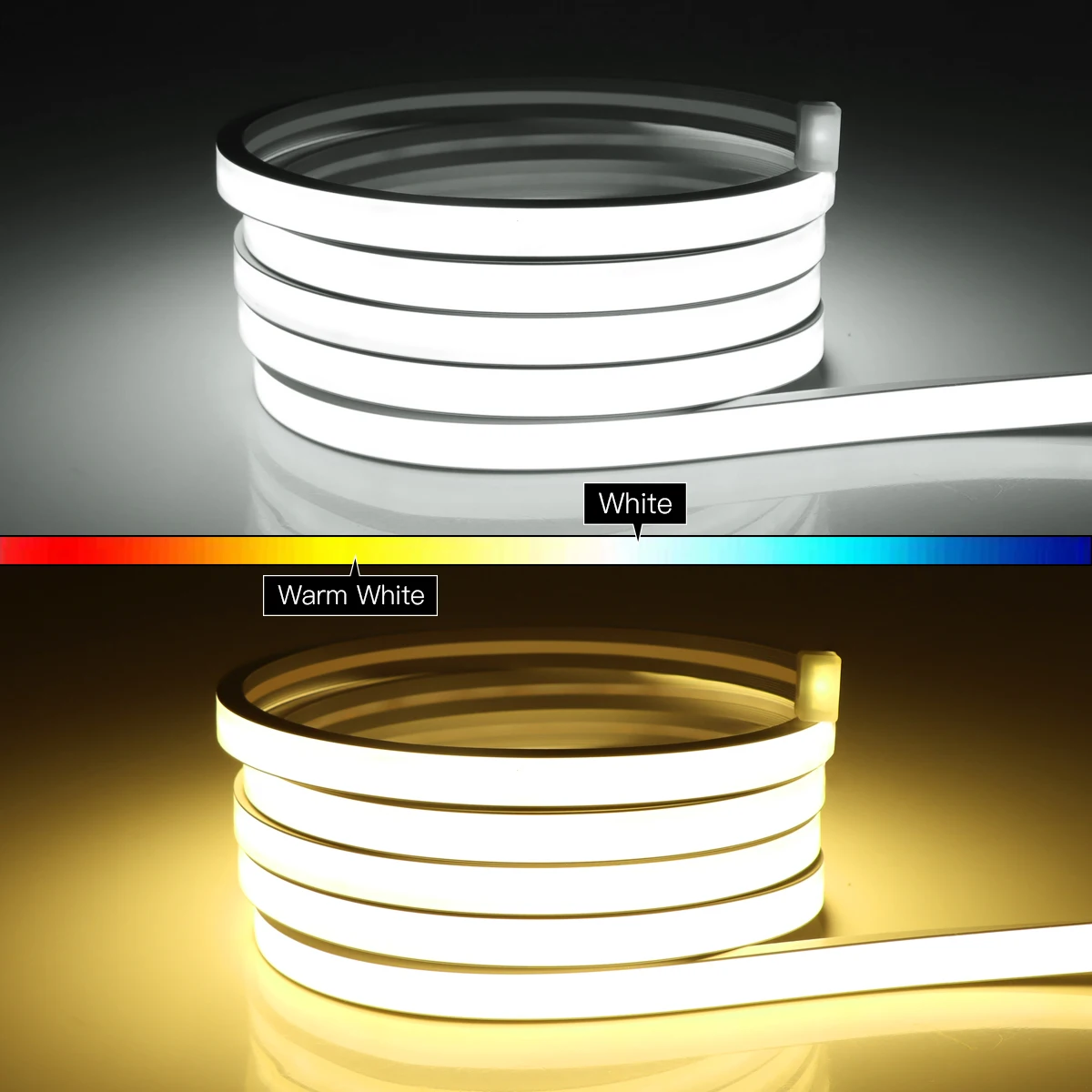 1M 2M 3M 5M 5V Touch Sensor Dimmable USB COB LED Strip Light Waterproof Soft Silicone Tube Lamp Tape For Room Decor Backlight 
