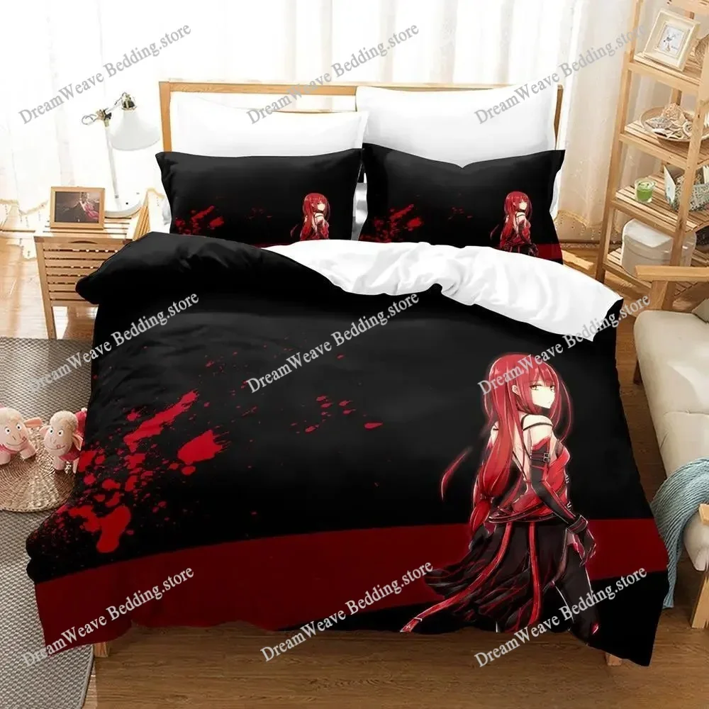 New Elsword Bedding Set Single Twin Full Queen King Size Bed Set Adult Kid Bedroom Duvet Cover Sets 3D Print Game Anime741