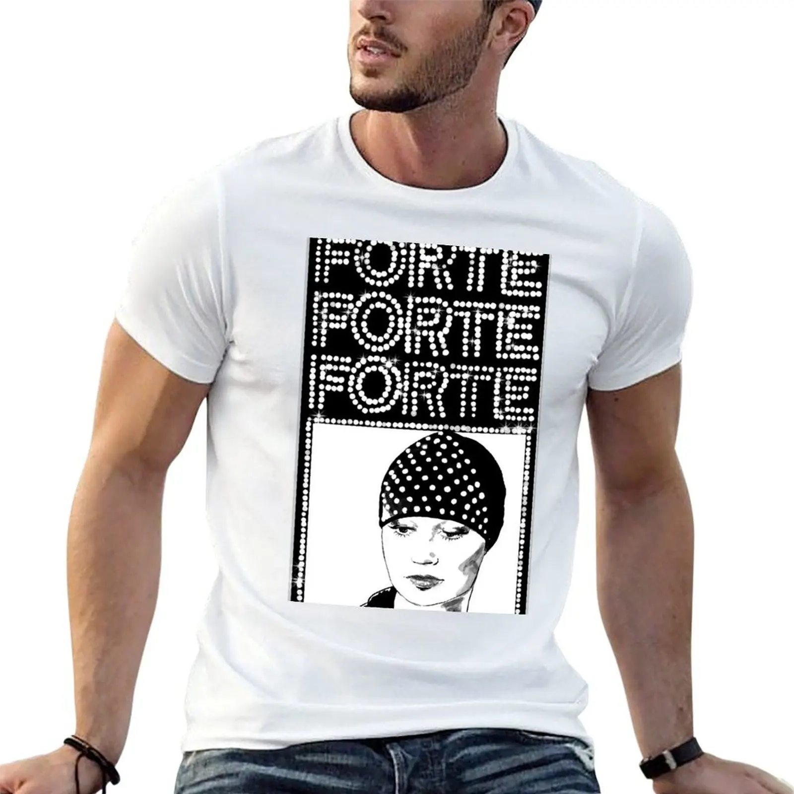 

Raffaella Carrà, FORTE FORTE FORTE! T-Shirt t shirts for man slim fit man t shirts for men casual T-Shirt