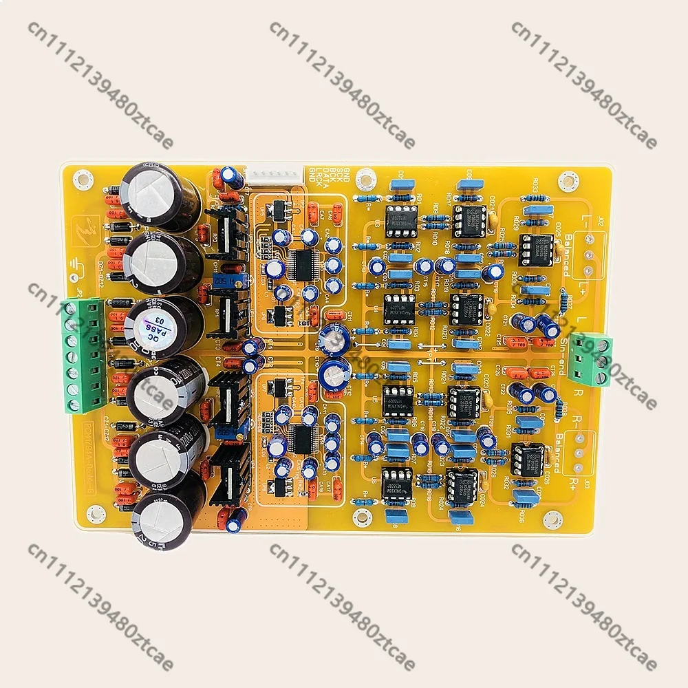 Dual PCM1794 Decoder Board Balanced Single-Ended Output HiFi DAC