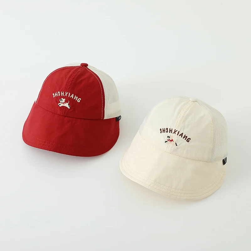 

Сетчатая кепка с большими полями в виде утконоса для ребенка, летняя шляпа от солнца, милые шапки в рыбацком стиле с лягушкой, От 1 до 4 лет, детские солнцезащитные шапки с утиным языком для мальчиков и девочек