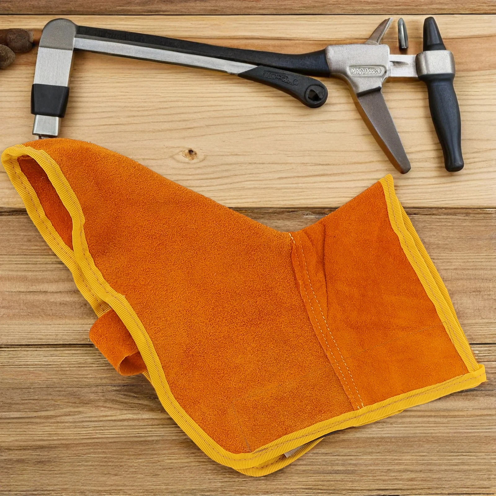 

1Pair Welding Boot Covers Men Versatile Use Industrial Construction Material Handling Fire Resistant Protective Gaiters