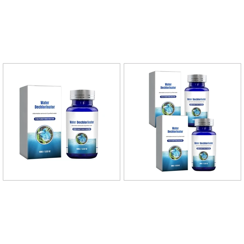 Water Chlorine Removers for Aquariums Fishtanks Fishponds Water Dechlorinator Tablet Chlorine Solution Water Dropship