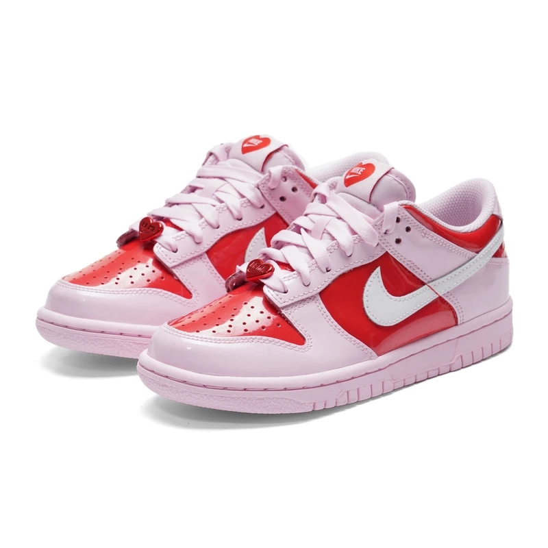 Nike Damenschuhe Dunk Low (Gs) Sportschuhe Leichte Freizeitschuhe Retro Trendy Low-Top-Sneaker Iq0218-663