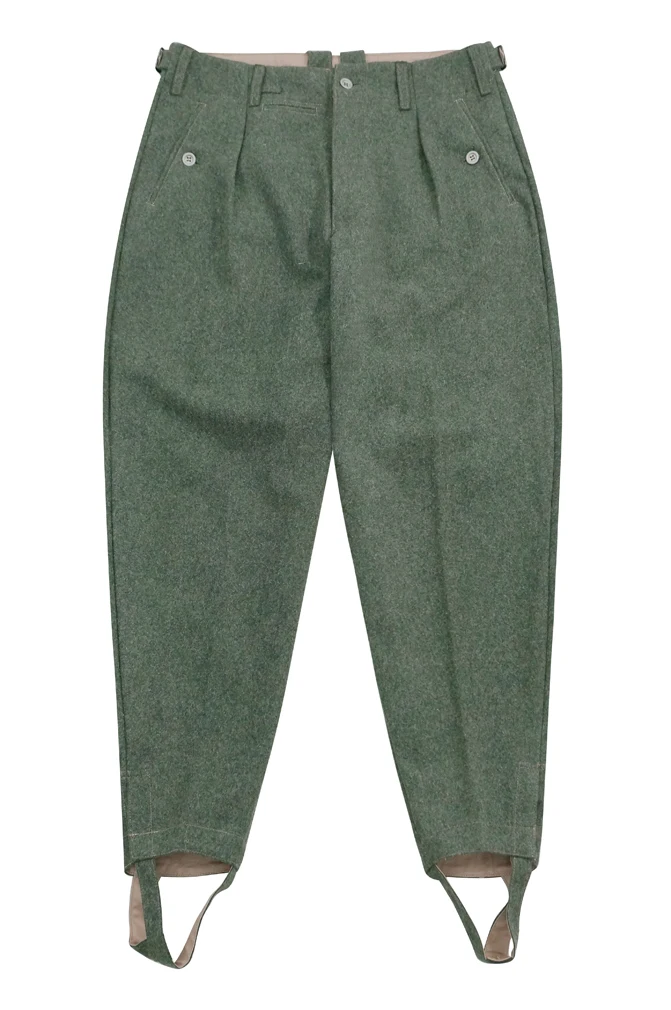 GUWB-141 WWII German Heer / Elite M42 Field Grey Wool Trousers