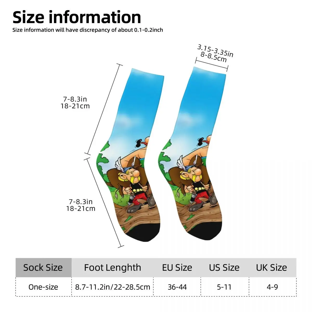 Take A Walk Men Women Socks Cycling Novelty Spring Summer Autumn Winter Stockings Gift