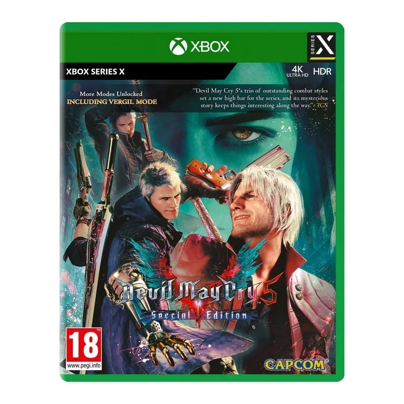 Devil May Cry 5 Special Edition - Xbox, enhanced graphics in 4K, sealed original item ready for play, optimized performance at 60 FPS for a smooth gaming experience, instant access for Xbox users. #1