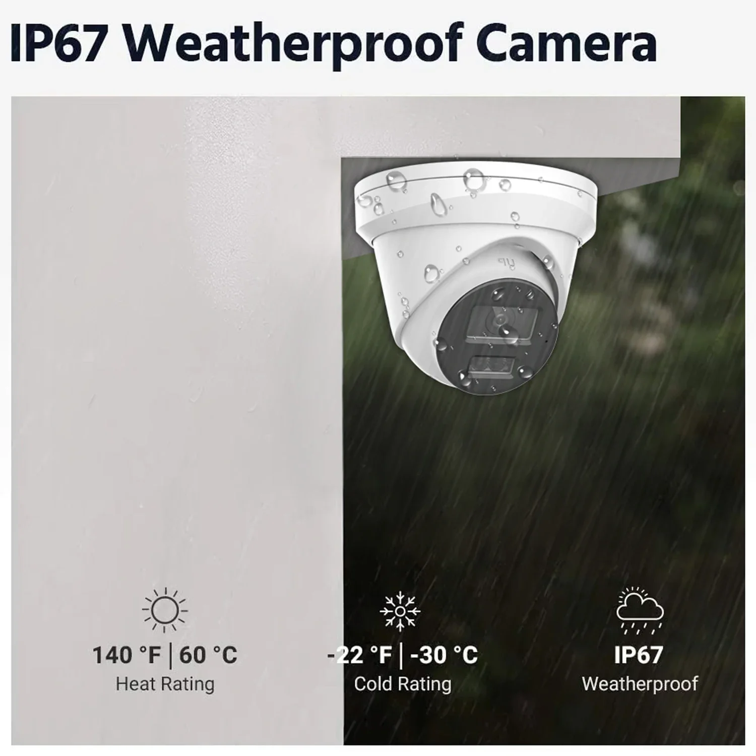 Anpviz 4CH 5MP نظام الأمن 4 قطعة 5MP POE IP برج كاميرا مزدوجة الضوء IP67 4CH 12MP NVR WDR كشف الحركة المدمج في هيئة التصنيع العسكري