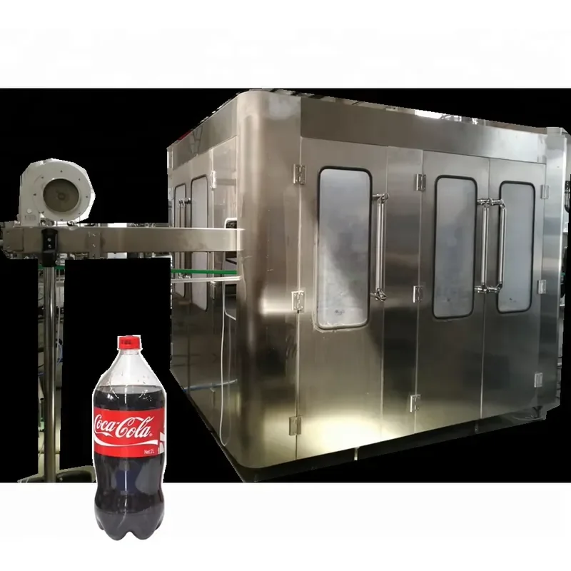 for Automatic Carbonated Beverage Production Line 6000-8000 Bottles/Hour Touch Screen  Control Compatible with 380V/220V
