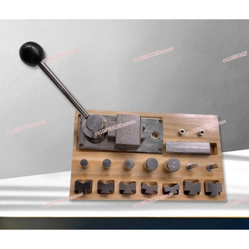 Manual Jewelry Ring Bending Machine, Stainless Steel Iron Wire Bender, Gold Silver Copper Strip Rolling & Shaping Tool