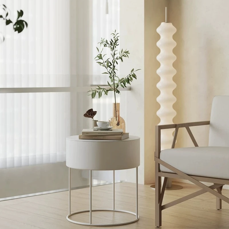 Steel Sofa Side Table Metal Living Room Office Round Side Table Nordic Small Tavolino Da Salotto Moderno Funky Furniture