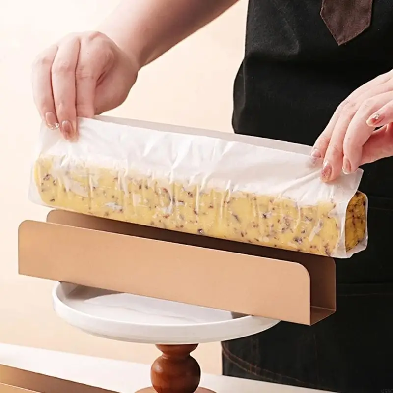 Pack of 4 Carbon Steel Biscuits Molds Baking Molds for Fondant Dessert Rectangular Pastry Form Practical Bakewares Q5WC