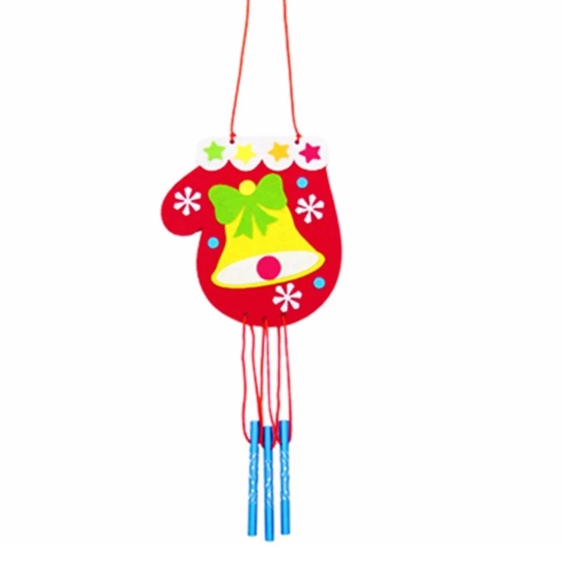 

Wind Craft Toy Windbell Pendant DIY Kits Christmas Ornament Party Supplies