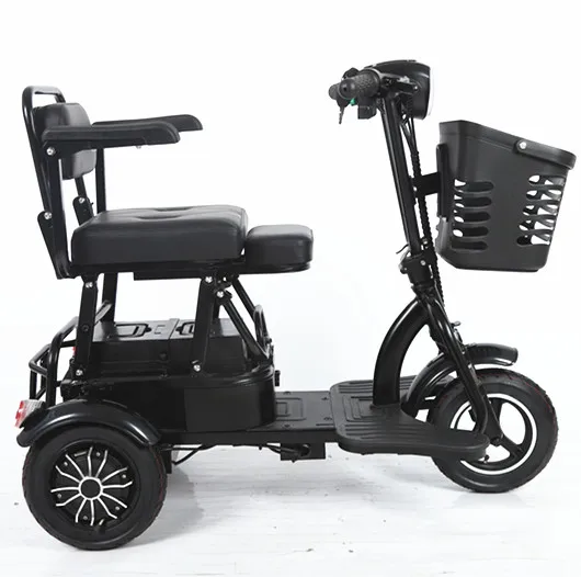 Fat Tire Electric Tricycle 3 Wheel Car Cargo Electric Chinese Wholesaler Adults 48V Fw 3 Weel Electric Scooter Eec Open 0-4KM/H