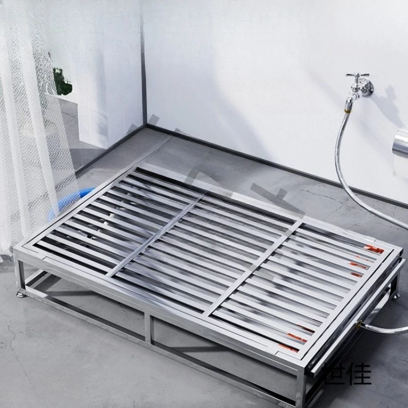 

Stainless steel dog toilet medium and large dog anti-stepping shit automatic flushing sewer pet potty