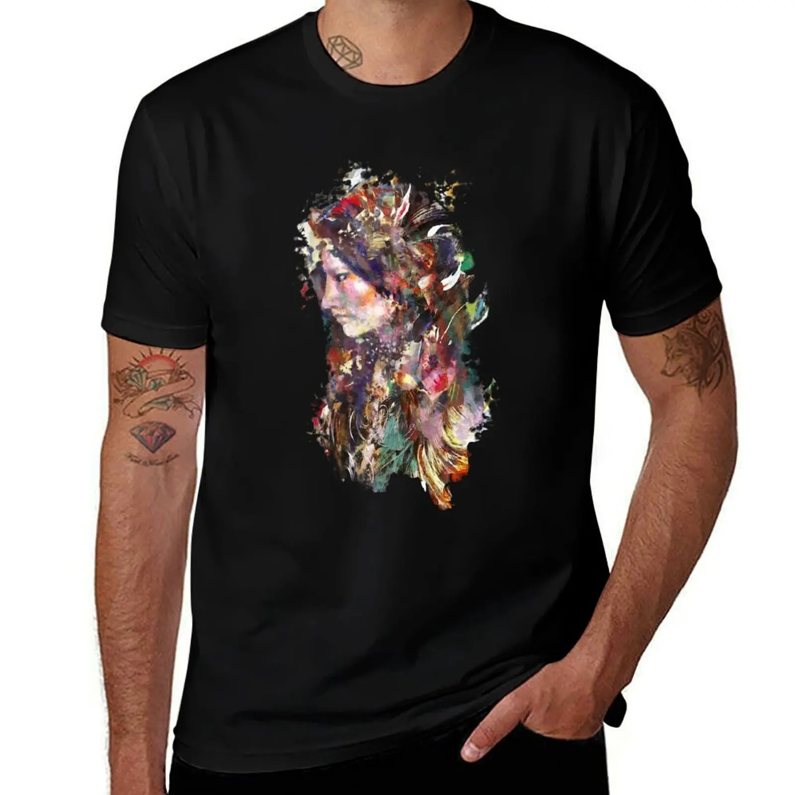 Zitkala-?a / Gertrude Simmons, Yankton Dakota composer and activist T-Shirt t shirts for man cotton soft T-Shirt