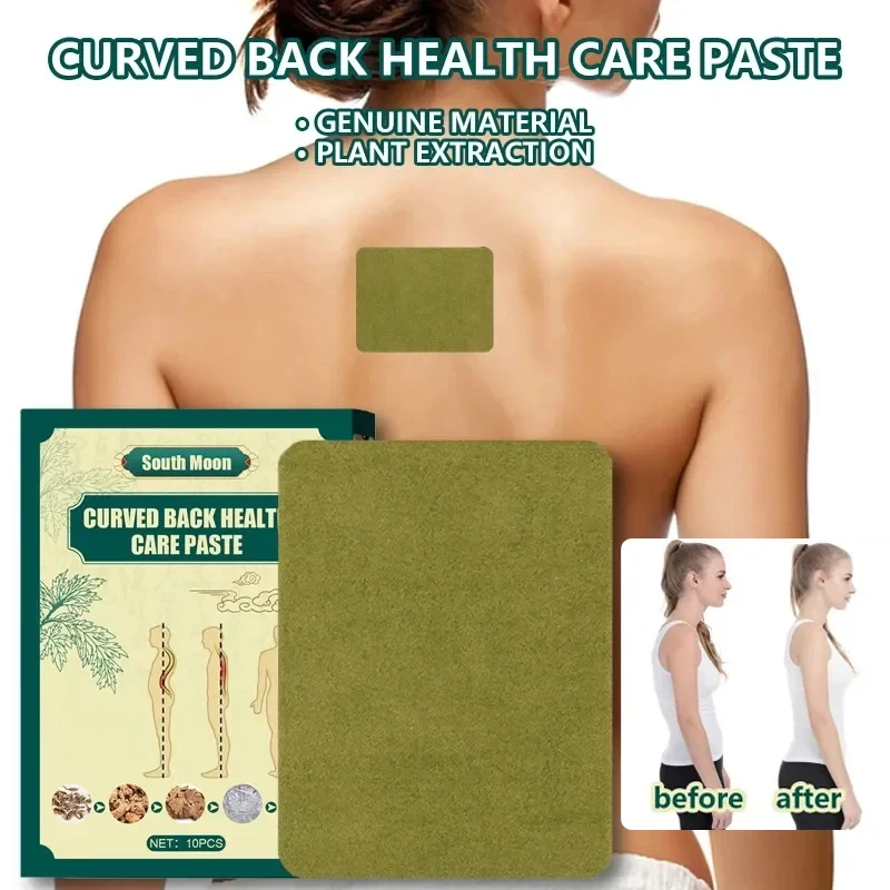 

Humpback Correction Patches Back Posture Improve Massage Patch Neck Back Reliever Disposable Wormwood Care Patch