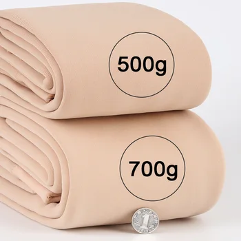 Calcetines de fondo Extra gruesos para mujer, medias térmicas de terciopelo grueso, Color de piel, pantalones cálidos, otoño e invierno, 500g