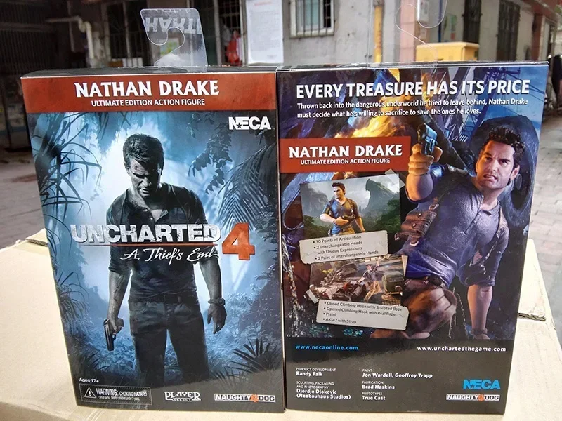 Unerforschte 4 ein Dieb Ende Nathan Drake ultimative Ausgabe PVC Action figur Sammler Modell Spielzeug 7 "18cm