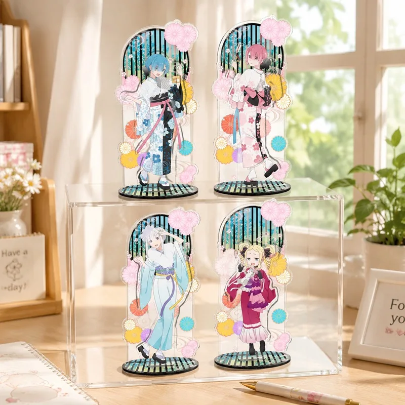 ZERO Starting Life in Another World 4 Loss Chapter Ram Rem 6 Color Inner Print Acrylic Standee Desktop Collectible Fans Gift