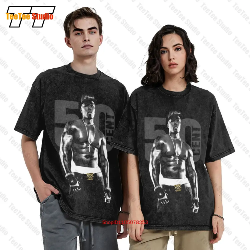 G Unit Label 50 Cent Vintage Oversized T-Shirt 058L