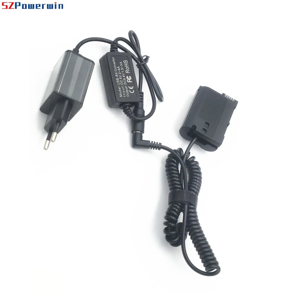 Cable adaptador de corriente de 5V EP-5B acoplador CC reemplazar la batería de EN-EL15 para Nikon D850 D810 D810A D800E D750 D610 D600 D7200 D7100 Z5 Z6