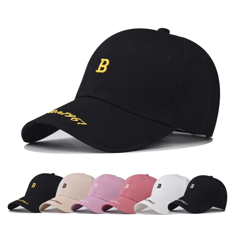 Baseball Cap Girls' baseball cap ALL BECOME AGAIN Pattern Snapback Hat Sun hat Spring Autumn baseball cap Hip Hop Fitted Cap