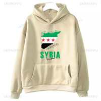 Syria Damascus Flag Graphic Sweatshirts Hoodies for Men Woman Warm Clothes Syrian Male Hoodie Unisex Pullovers Boy Tops