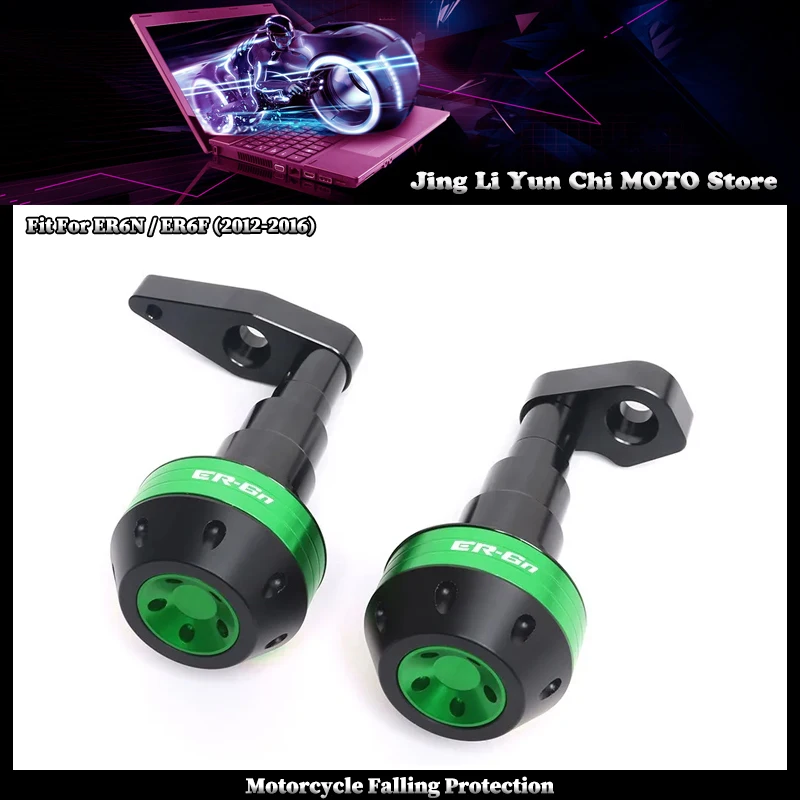

Fit For KAWASAKI ER6N ER6F ER-6N ER-6F 2012-2016 Motorcycle Falling Protection Frame Slider Fairing Guard Crash Pad Protector