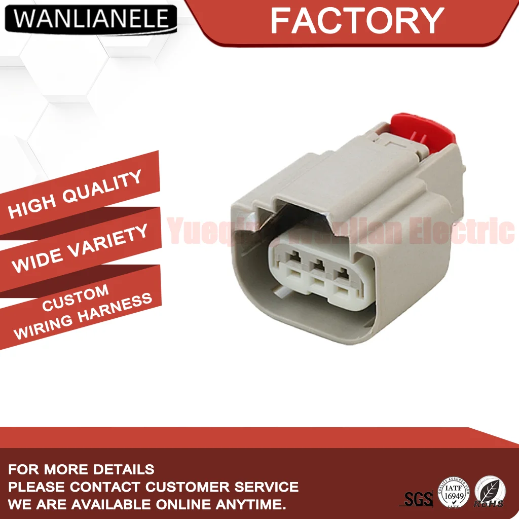 50 Sets 160073-3106 160073-3102 3 Pin Female Sealed Connector MX150 4.5mm CPA Fit GM Ignition Coil Sensor Harness