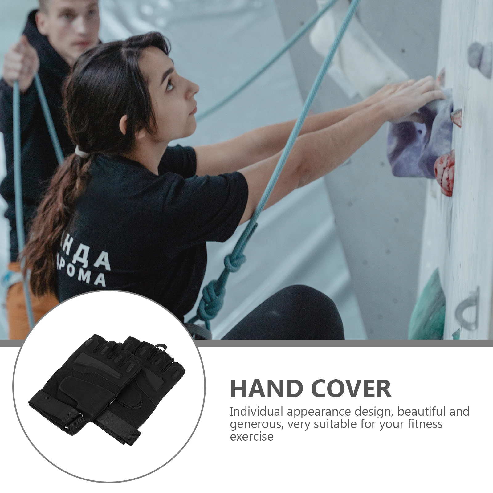 1Pair Shock-Absorbing Breathable Half-Finger Cycling Gloves Non-Slip Professional Riding Workout Gloves Half-Finger Glove