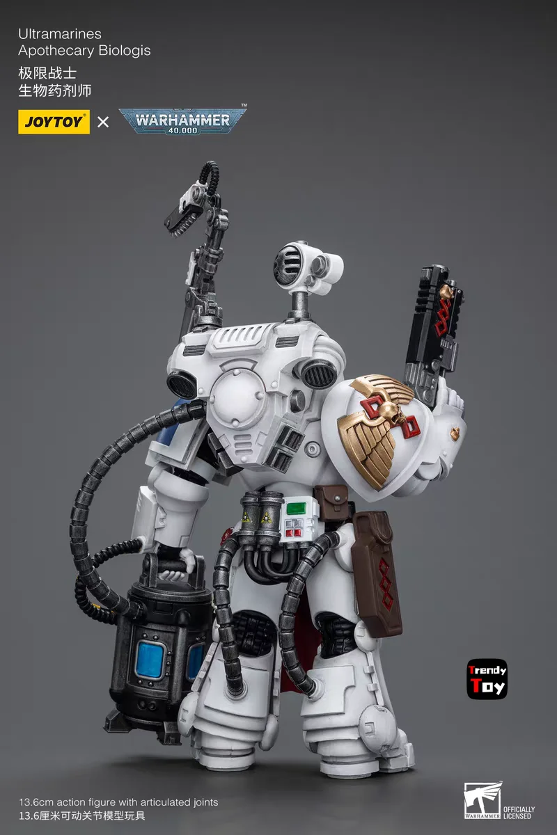 

【JOYTOY】Warhammer 40K Ultramarines Apothecary Biologis 1/18 Action Figure Toys