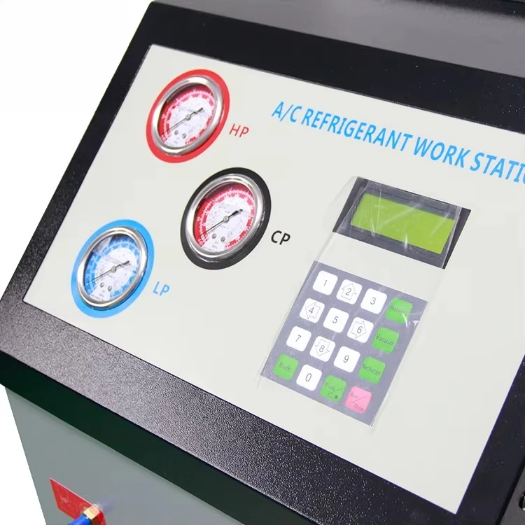 Automotive Air Conditioning Recovery Machine & AC R134a Refrigerant Recharge Recovery Machine