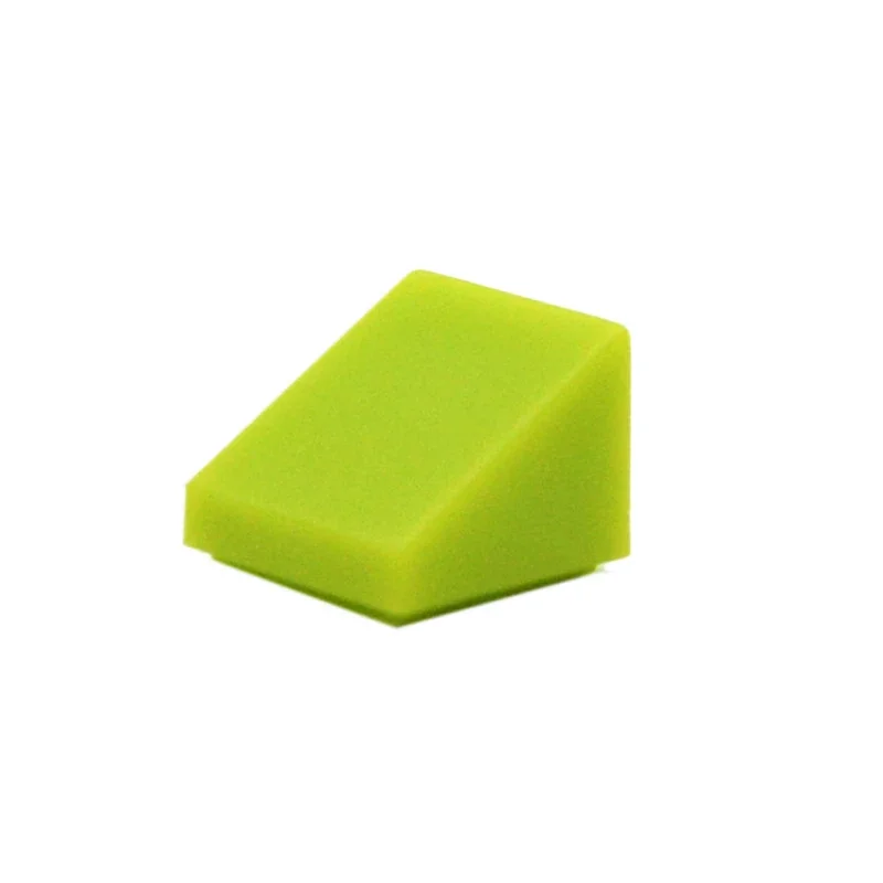 100 stücke DIY Bausteine Figur Glatte Abgeschrägte Ziegel 1x1 Pädagogische Kreative Größe Kompatibel Mit 54200 Spielzeug für Kinder