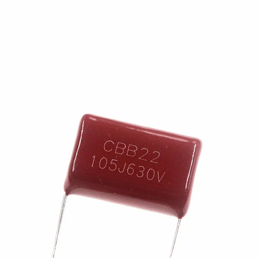 5pcs CBB22 1uF 630V 105J630V 630V105J 5% P20 Metallized Polypropylene Film Capacitor